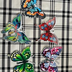 Colorful Butterfly Magnets
